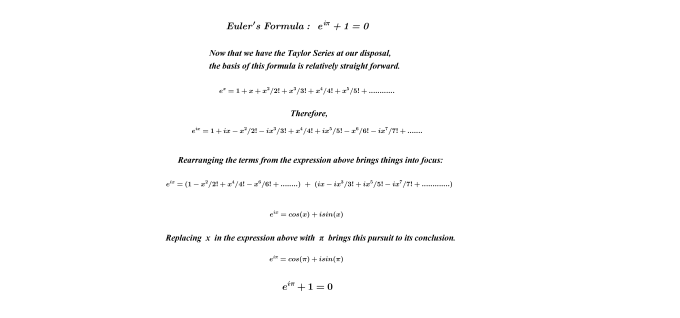 Euler's Formula